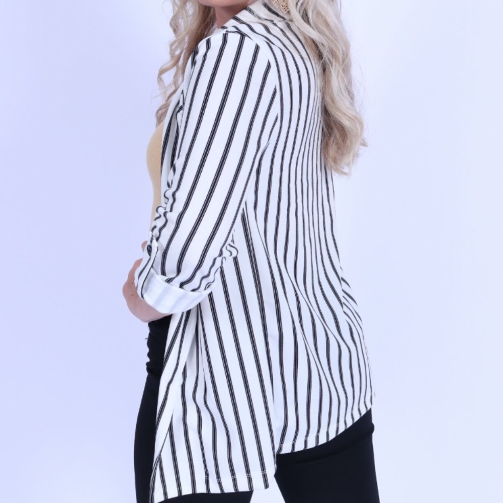 Striped Blazer Jacket